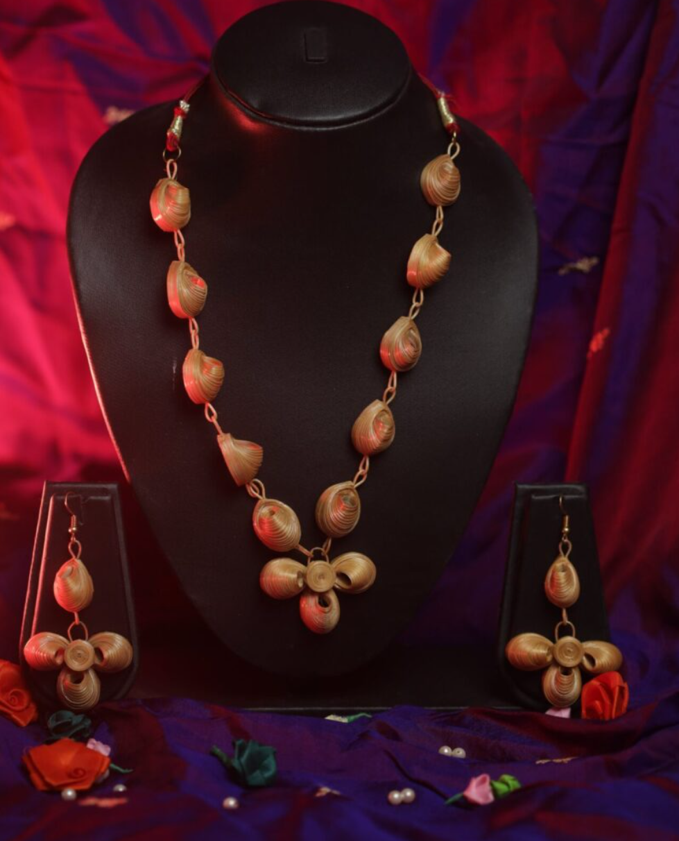 BAMBOO JEWELLERY SET-06