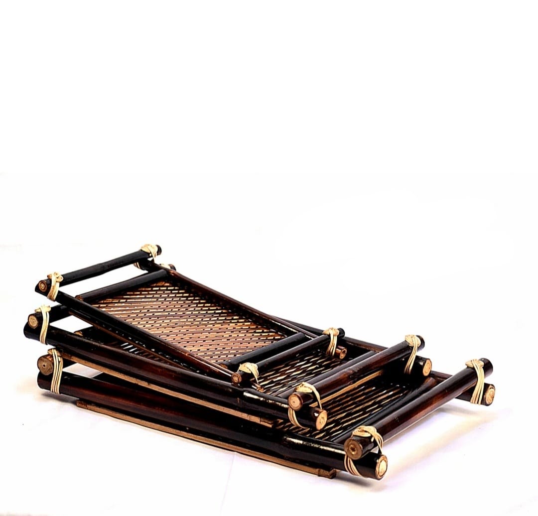 Bamboo Tray Set - 3