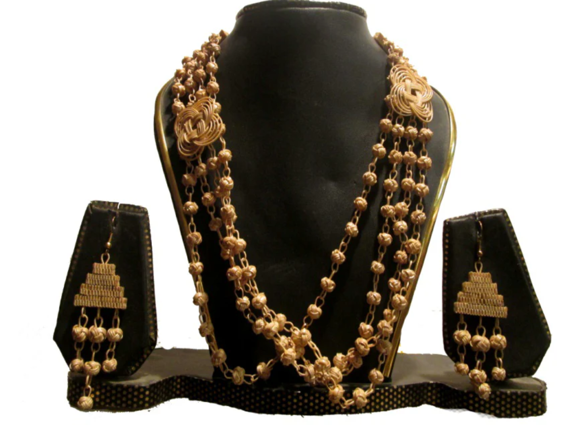 Bamboo Jewellery Set -MBFJN092